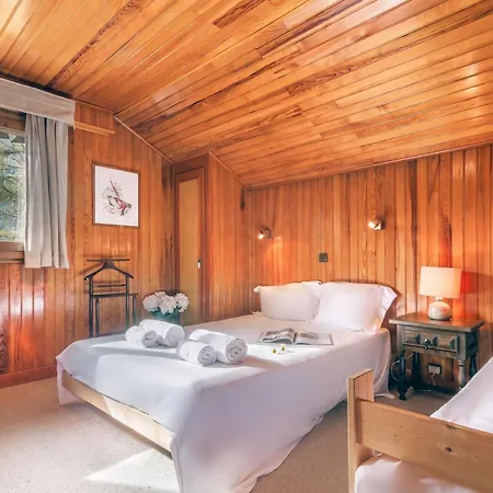 Σαλέ Montblanc Alpine & Sauna Retreat - Happy *