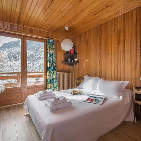 木屋 Montblanc Alpine & Sauna Retreat - Happy *